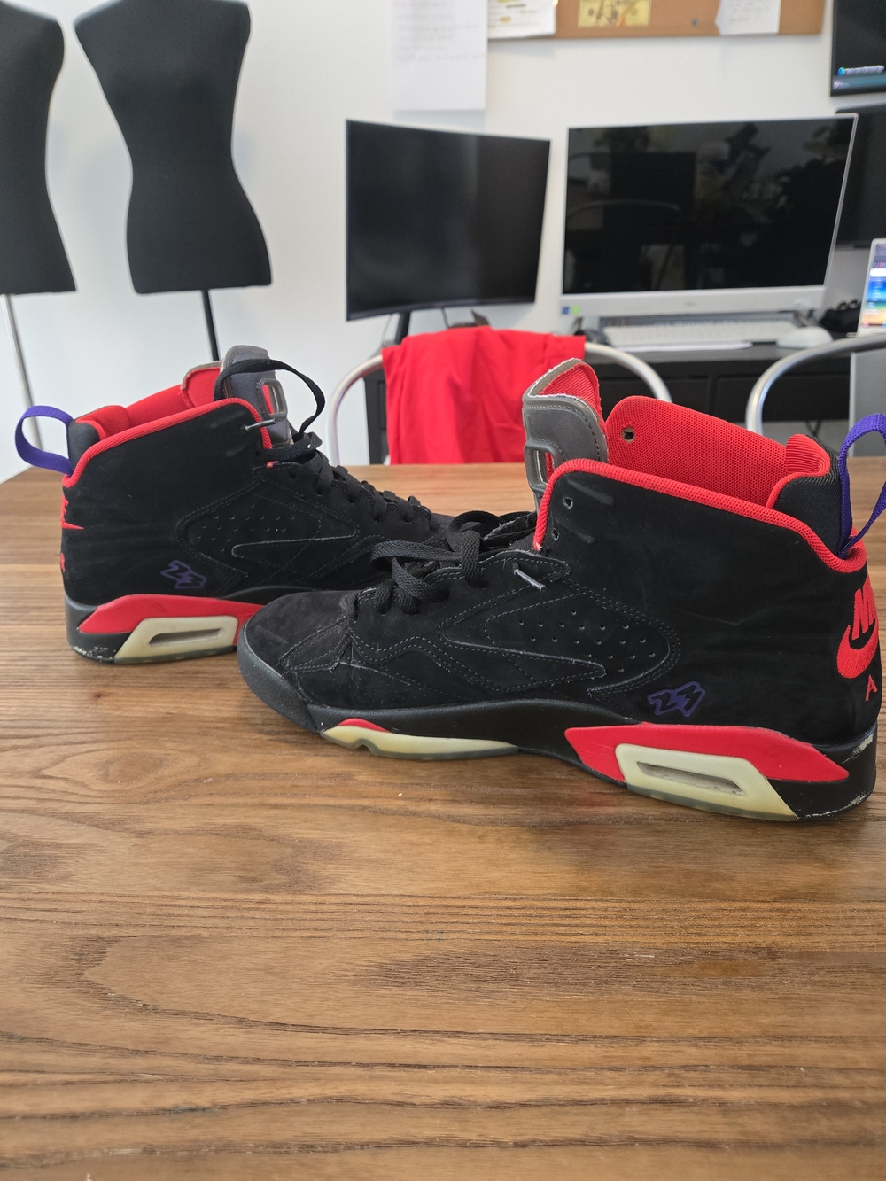 Nike Air Jordan MVP 678 Raptors Jumpman DZ4475-006 Men’s Size 12 - Picture 13 of 13
